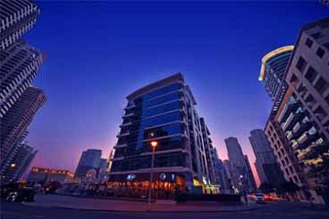 Exterior view at Jannah Place in Dubai Marina