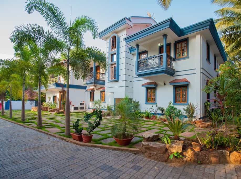 Exterior view at Mistral Holidays apartment in Benaulim